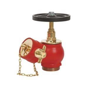 Oblique type landing Valve